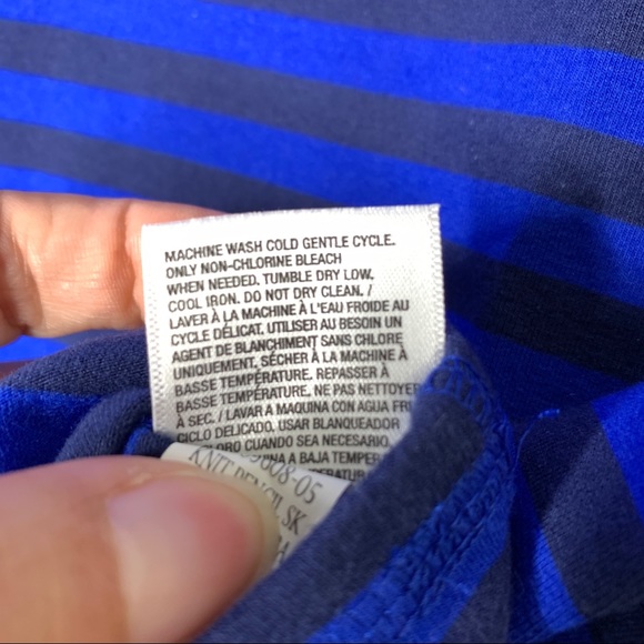 NWT Old Navy Striped Cotton Pencil Skirt Sz XL - Picture 5 of 6